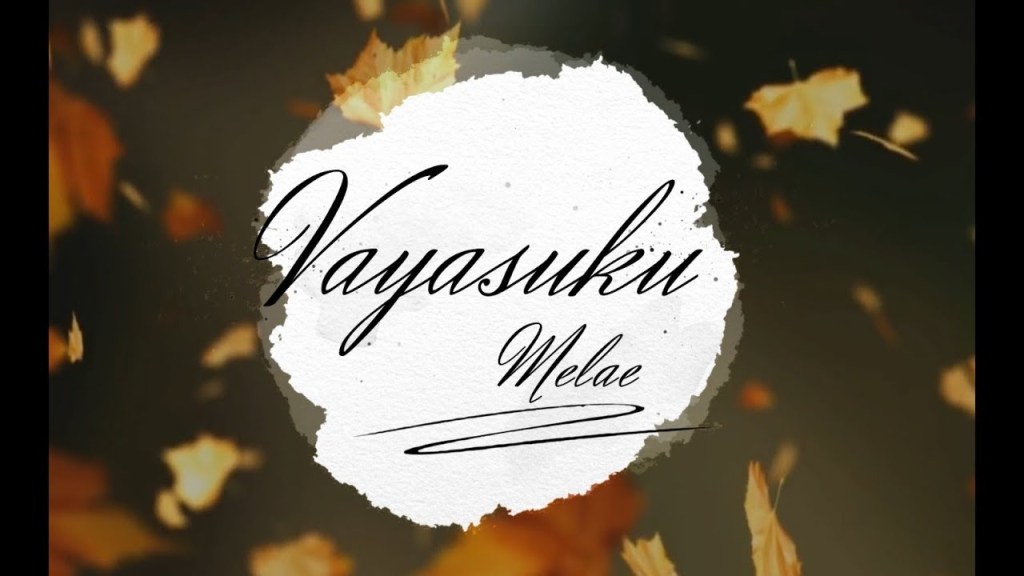 Vayasukku Melae | Life of Luxury | Tamil Album&nbsp;Song