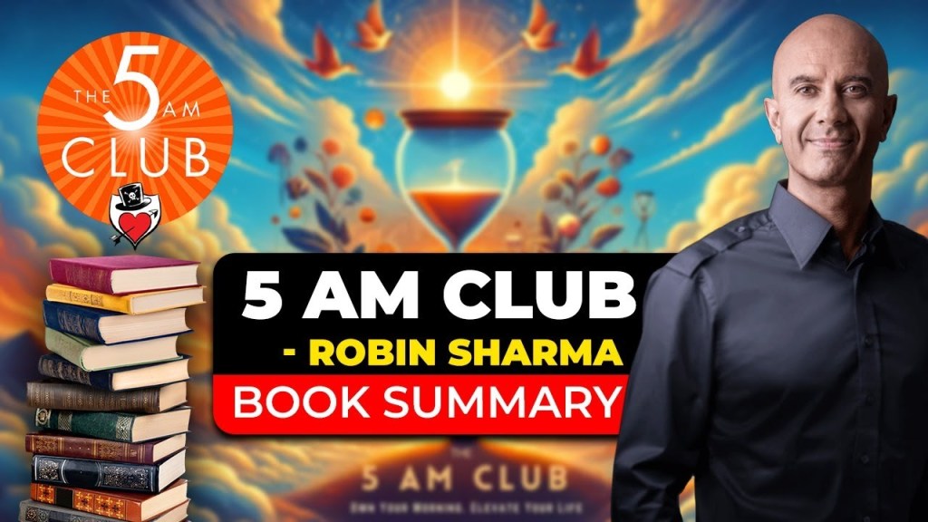 “The 5 AM Club: Is Waking Up Early the Key to Success? Book Review” | Voice of&nbsp;Magesh