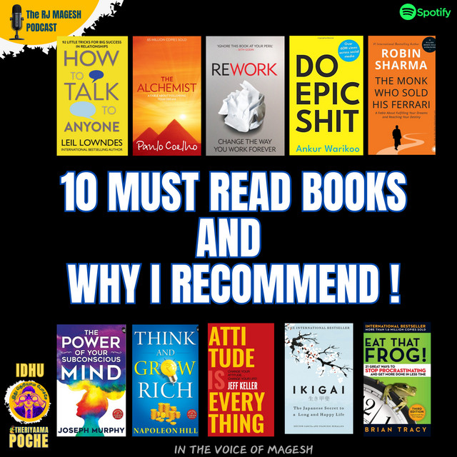 10 Must read books – Life&nbsp;Changer