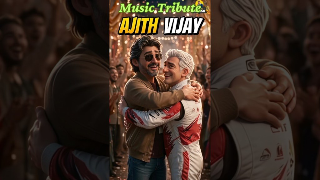 Vijay ❤️ Ajith – Musical Tribute | UK Race Meet | Thalapathy Vijay & Thala Ajith | #shorts&nbsp;#friends